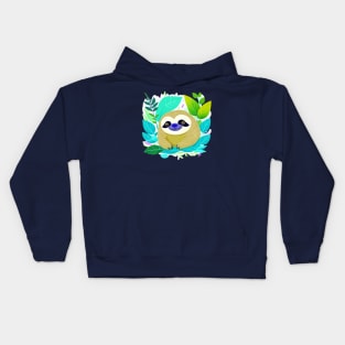 Sloth Life Kids Hoodie